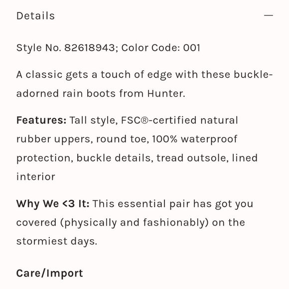 Hunter Original Tall Mercury Multi- Buckle Boot - Picture 8 of 12